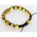 Shamballa Baltic Amber Bracelet for Adults