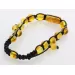 Shamballa Baltic Amber Bracelet for Adults