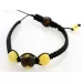 Shamballa Baltic Amber Bracelet for Adults