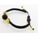 Shamballa Baltic Amber Bracelet for Adults