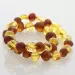 Multi Baltic Amber Bracelets Anklets 25cm