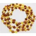 Multi Baltic Amber Bracelets Anklets 25cm