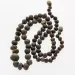 Raw Dark BAROQUE Baltic amber necklace 62cm