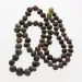 Raw Dark BAROQUE Baltic amber necklace 62cm