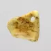 Baltic Amber Medallion pendant with hole