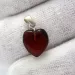 Baltic Amber Heart Pendant Charm