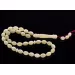 Islamic 33 Prayer OLIVE Baltic amber beads rosary