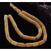 Islamic 33 Prayer BALTIC AMBER CYLINDER Beads Muslim Rosary