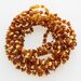 10 Raw CHIPS Baltic amber teething Baby necklaces 32cm