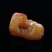 Raw Rough Genuine Baltic amber Fossil Stone With Hole