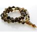 Islamic 33 Drops Baltic amber Prayer Islamic Cut beads
