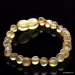Raw Baltic Amber Teething Bracelet for Babies