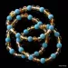 Gemstone Baltic Amber Teething Bracelet for Babies