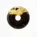 Donut shape Baltic amber pendant medallion