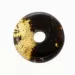 Donut shape Baltic amber pendant medallion