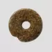 Donut shape Baltic amber pendant medallion
