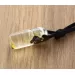 Natural Amber Pendant w Leather Cord