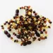 10 Multi BAROQUE Baltic amber teething bracelets 14cm