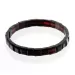 Elegant Little Squares Baltic amber stretch bracelet 19cm