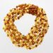 10 Multi Raw BAROQUE Baby teething Baltic amber necklaces 32cm