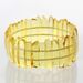 Sparkling pieces Baltic amber stretchy bracelet 19cm