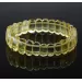 Sparkling pieces Baltic amber stretchy bracelet 18cm
