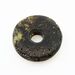 Raw Donut shape Baltic amber pendant medallion