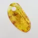 Natural Baltic Amber Hole Pendant