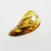 Natural Baltic Amber Hole Pendant
