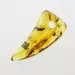 Natural Baltic Amber Hole Pendant