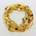 10 Raw MIX BEANS Baby Baltic amber teething necklaces 28cm