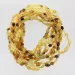 10 Raw MIX BEANS Baby Baltic amber teething necklaces 30cm