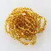 10 Honey BAROQUE Baltic amber teething bracelets 15cm