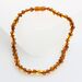Cognac Baltic Amber Teething Necklace For Babies