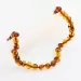 Cognac Baltic Amber Teething Necklace For Babies