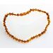 Cognac Baltic Amber Teething Necklace For Babies