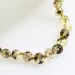 Green Baltic Amber Teething Necklace For Babies