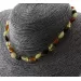BEANS Baby teething Baltic amber beads necklace 13in
