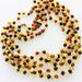 5 Multi BAROQUE Baltic amber adult necklaces 50cm