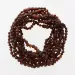 10 Big Raw Cognac BAROQUE teething Baltic amber necklaces 32cm