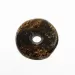 Donut shape Baltic amber pendant medallion