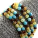 5 Raw Honey Gems Baltic Amber teething necklaces 33cm