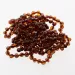 10 Cognac BAROQUE Baltic amber teething bracelets 15cm