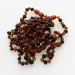 10 Multi BAROQUE Baltic amber teething bracelets 14cm
