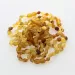 10 Raw Mix BEANS Baltic amber teething bracelets 14cm
