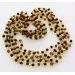5 Multi BAROQUE Baltic amber adult necklaces 65cm