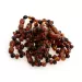 10 Multi BAROQUE Baltic amber teething bracelets 12cm