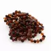10 Multi BAROQUE Baltic amber teething bracelets 12cm