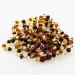 10 Multi BAROQUE Baltic amber teething bracelets 14cm