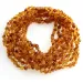 10 Multi BAROQUE teething Baltic amber necklaces 32cm